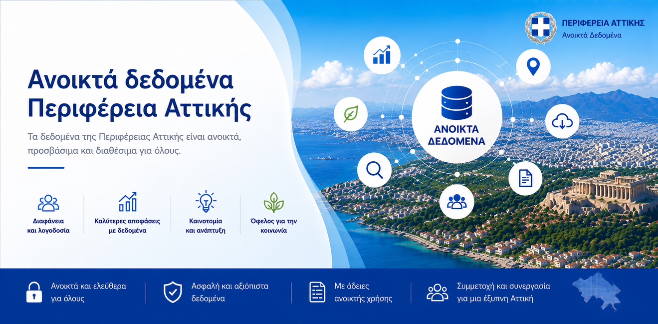 Ανοιχτά Δεδομένα Περιφέρειας Αττικής